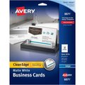 Avery Card, Businss, Inkjt, We, Matte 200PK AVE8871